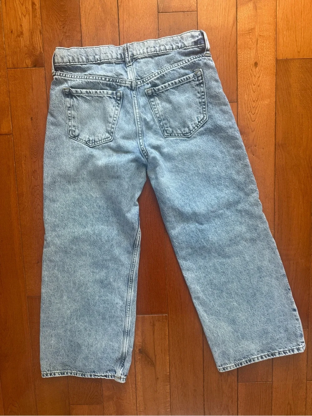 GAP Low Stride Distressed Jeans
